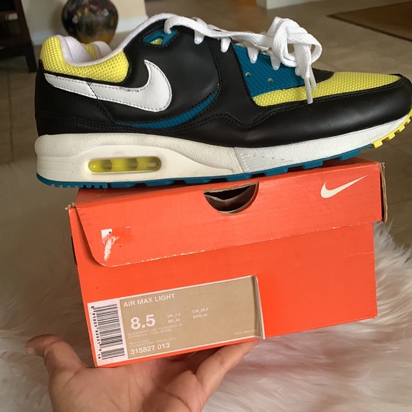 Nike Air Max Light Sonic Yellow 2007 Rare DS Mens Size 8.5 - Picture 11 of 11